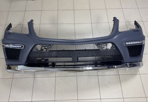 Бампер передний в сборе на Mercedes GL X166 амг пакет A16688565259999